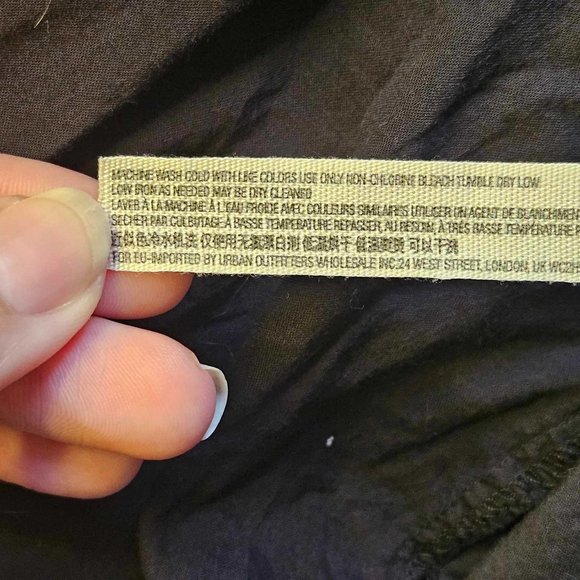 Intimately Free People Women’s Black Slip Dress Size Medium - Picture 6 of 8